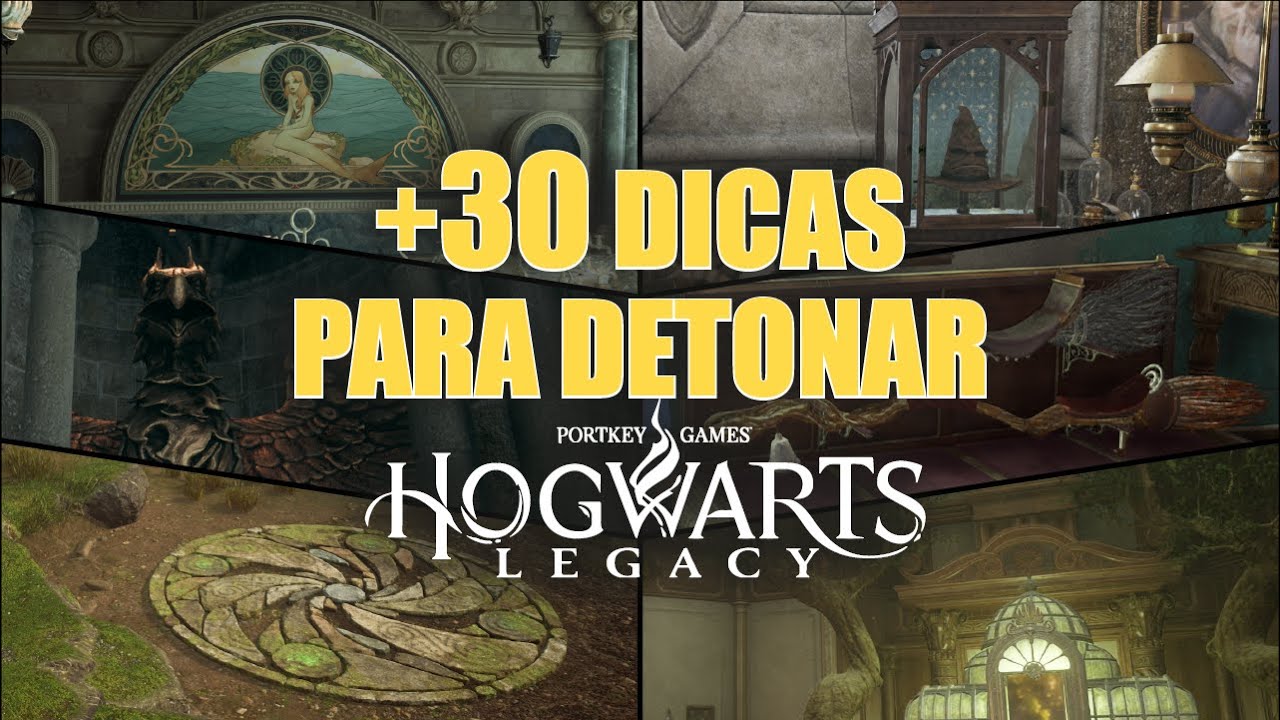30 DICAS PARA HOGWARTS LEGACY - Lista de sugestões para você DETONAR no jogo e ajudar a sua GAMEPLAY