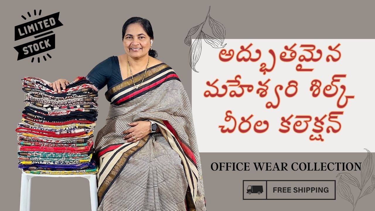 Maheshwari Silk Sarees Elevate Your Everyday Elegance