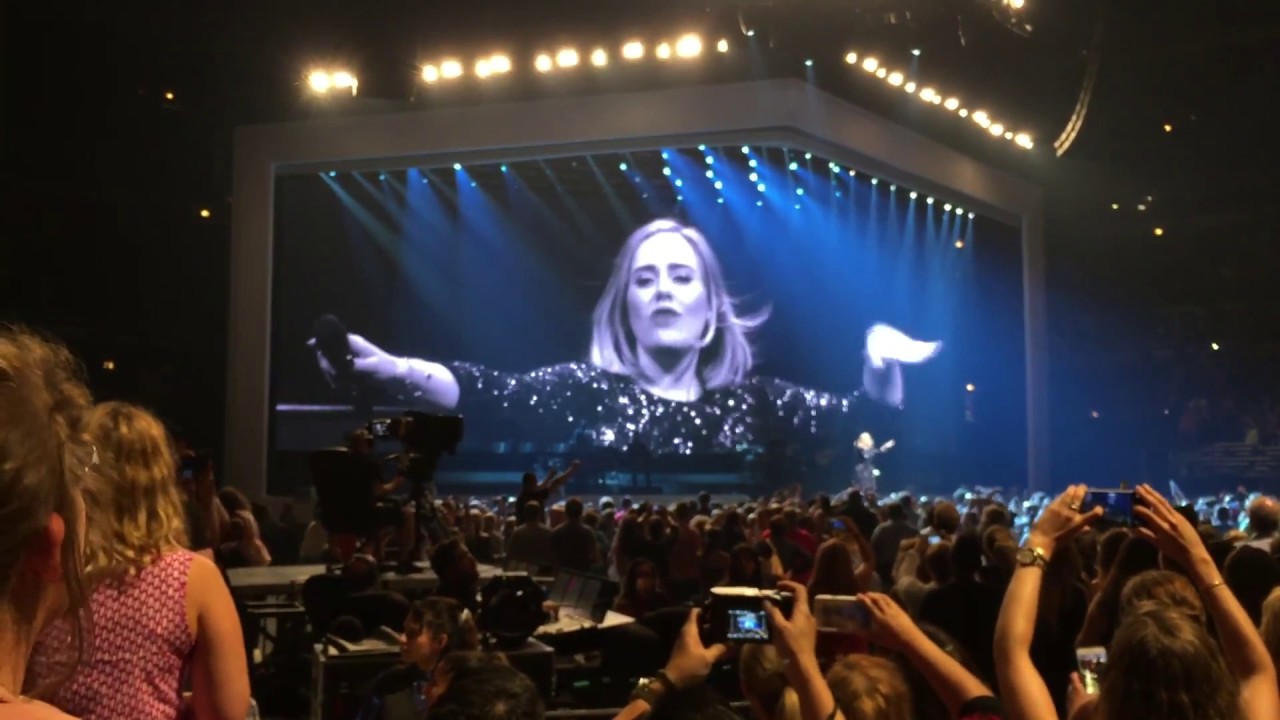Adele sings 