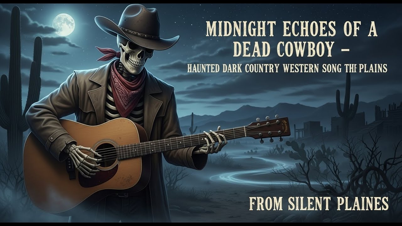 Midnight Echoes of a Dead Cowboy – Haunted Dark Country Western Song from Silent Plains #darkcountry