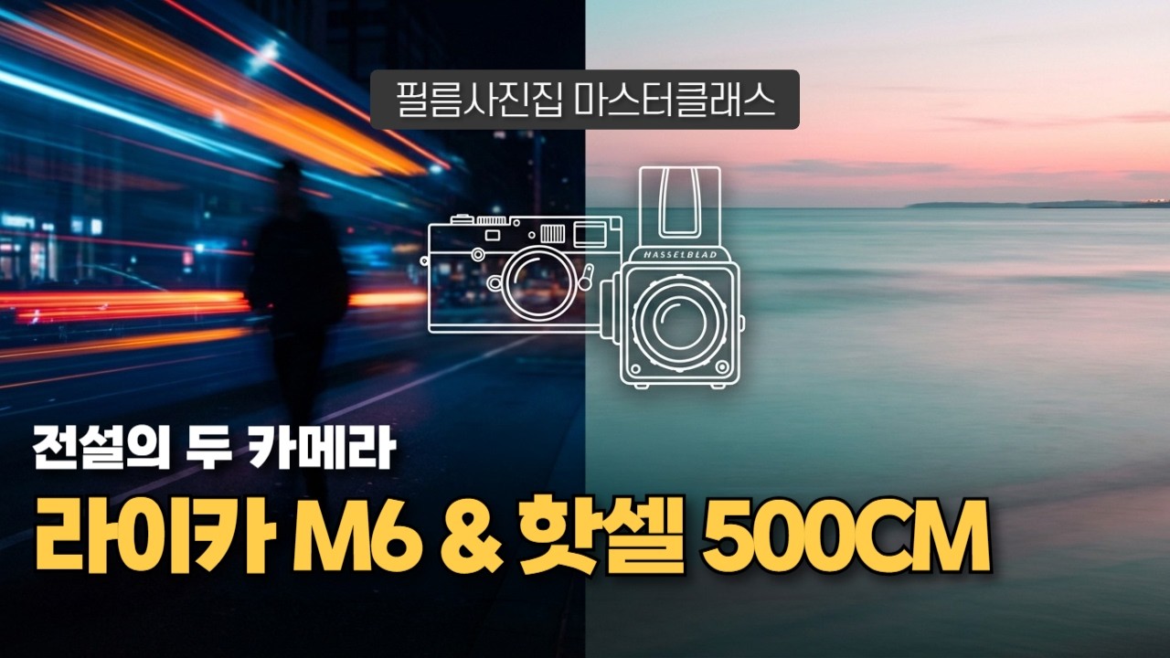 (103) 두 전설의 카메라 – 라이카 M6와 핫셀블라드 500CM