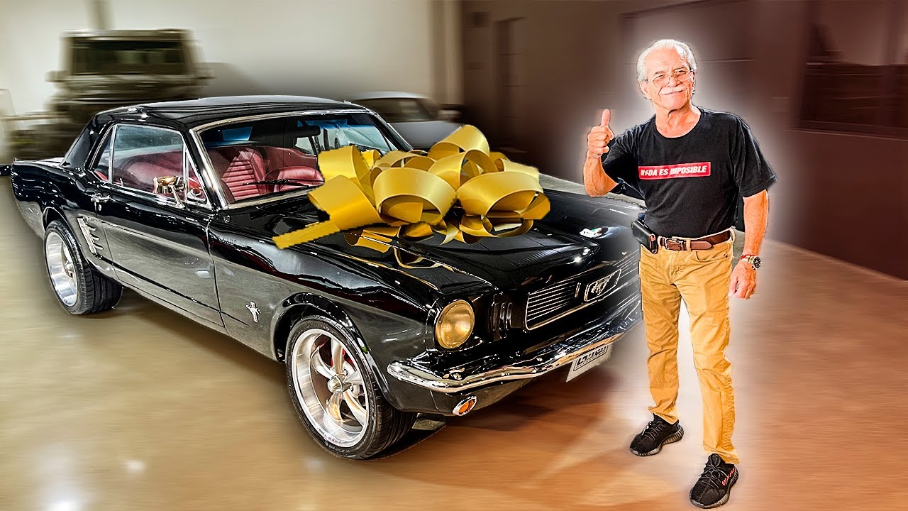 LE REGALO EL AUTO DE SUS SUEÑOS A MI ABUELO || ALFREDO VALENZUELA
