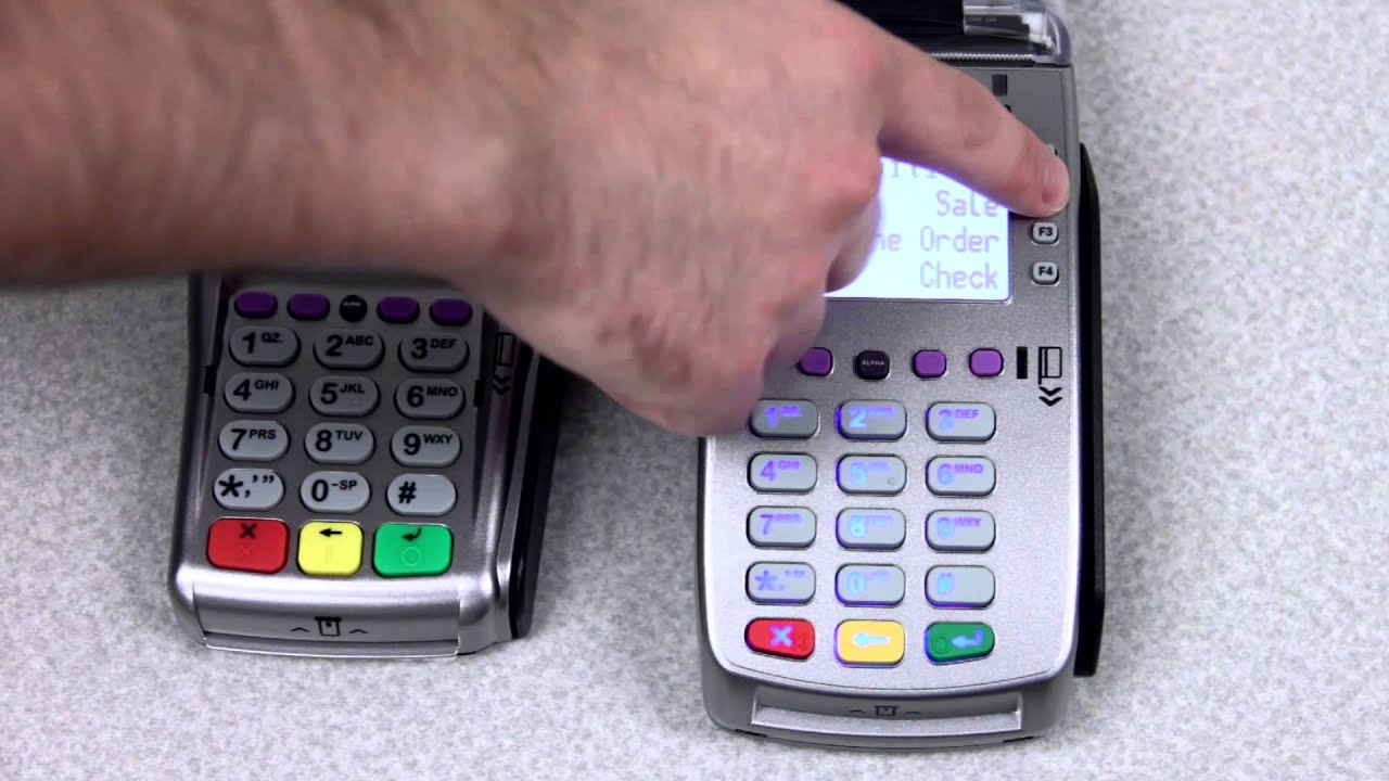 TransFirst Emv Terminal Training Video - tutorial on installing and using VeriFone Vx520 (part 1)