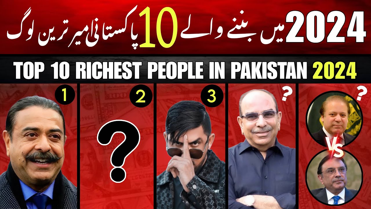 Top 10 Richest People in Pakistan 2024 | Latest Pakistani Billionaires | LEVEL MEDIA TV
