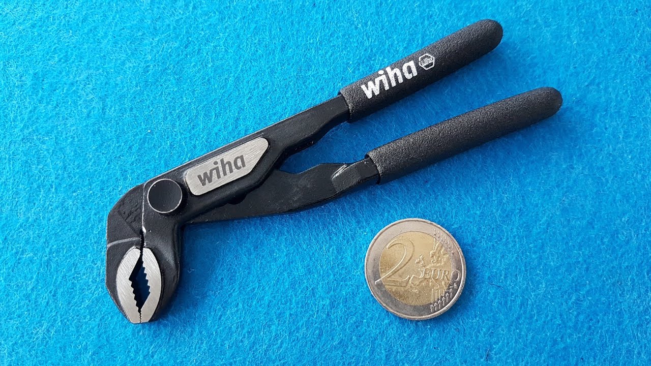 Alicates WIHA 46672, una alternativa económica y de calidad al Knipex Cobra de 125mm.