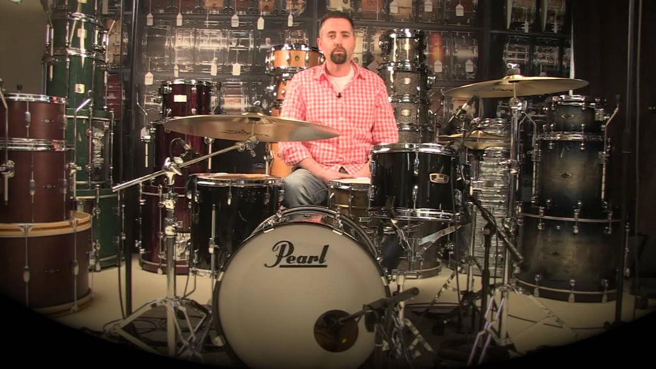 Video Demo: Pearl Wood Fiberglass Series Drum Set