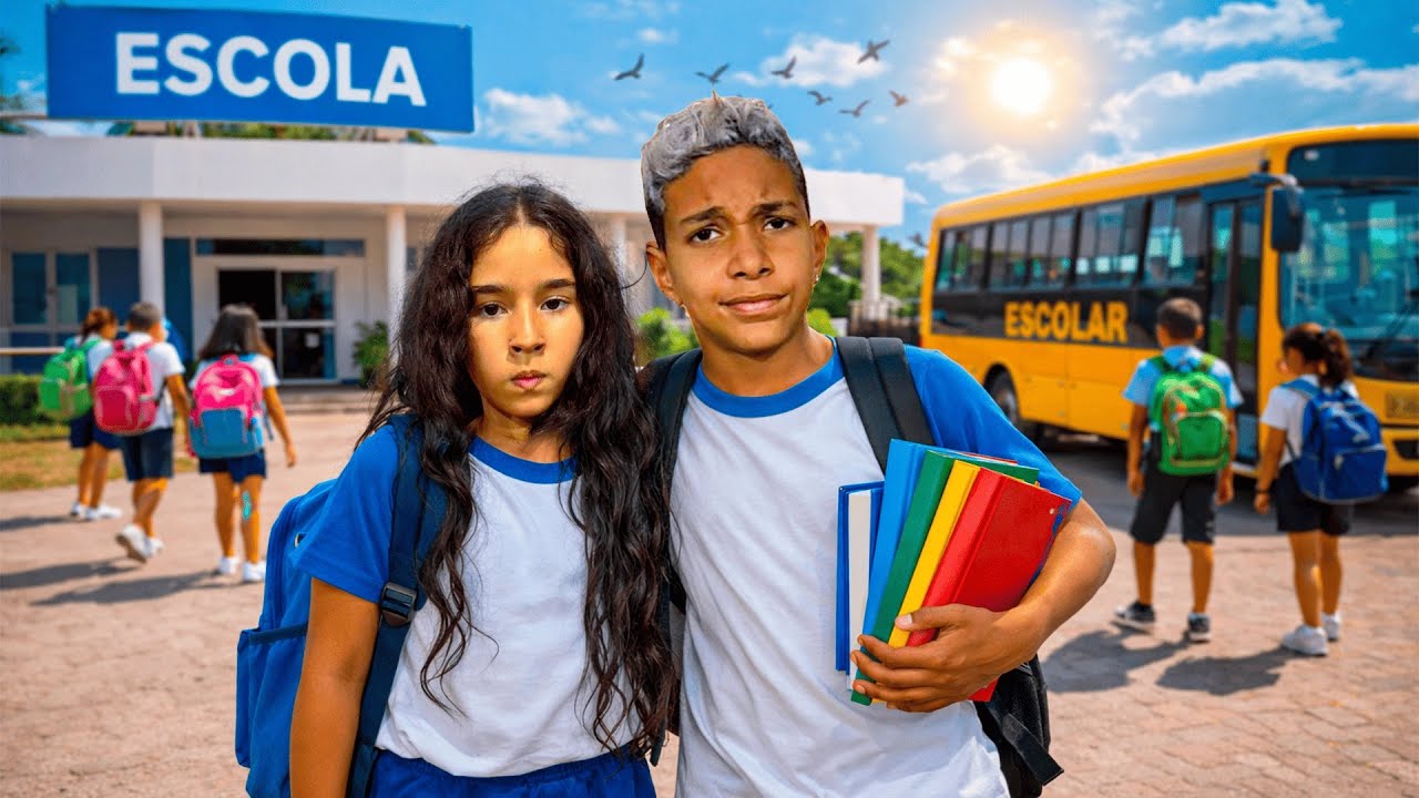PRIMEIRO DIA DE AULA VOCÊS NÃO VAM ACREDITAR 