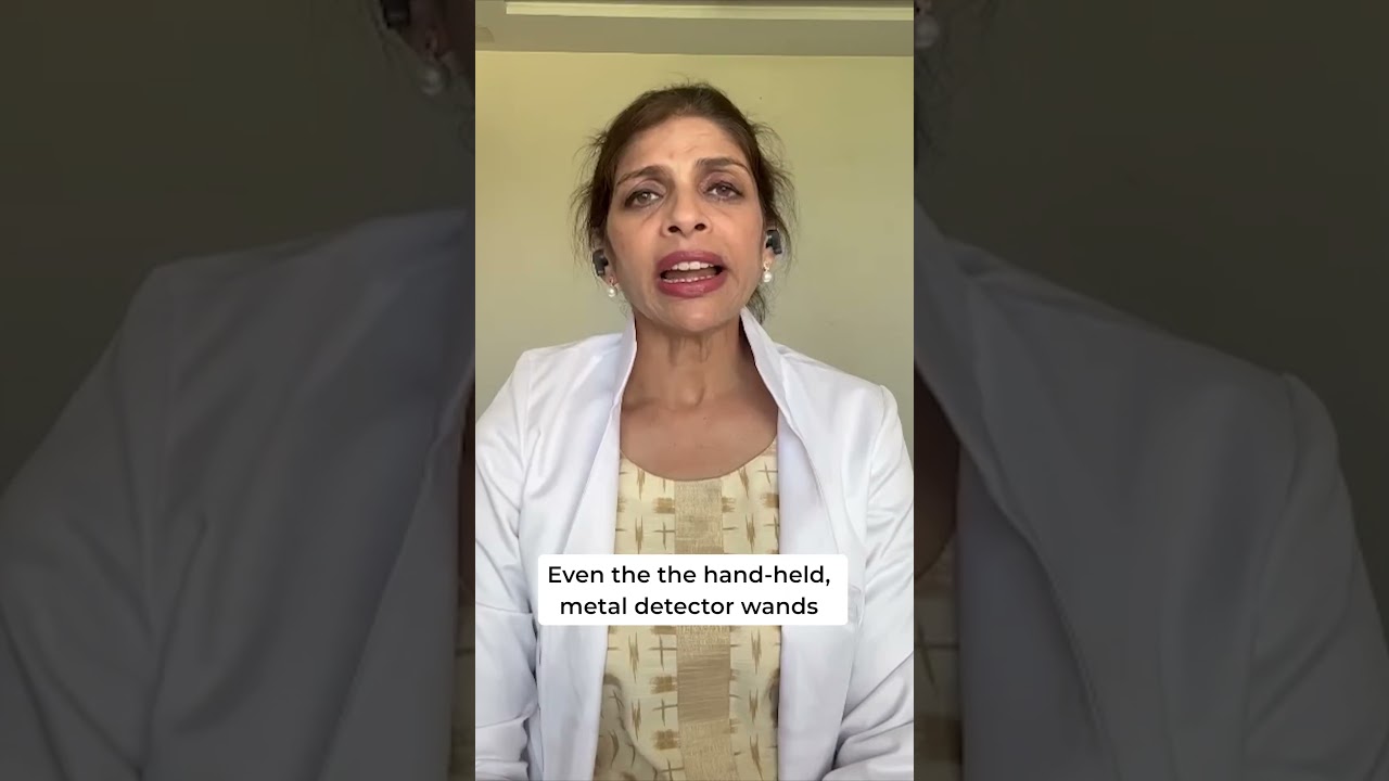 Is it safe to walk through metal detectors and screening machines when pregnant?