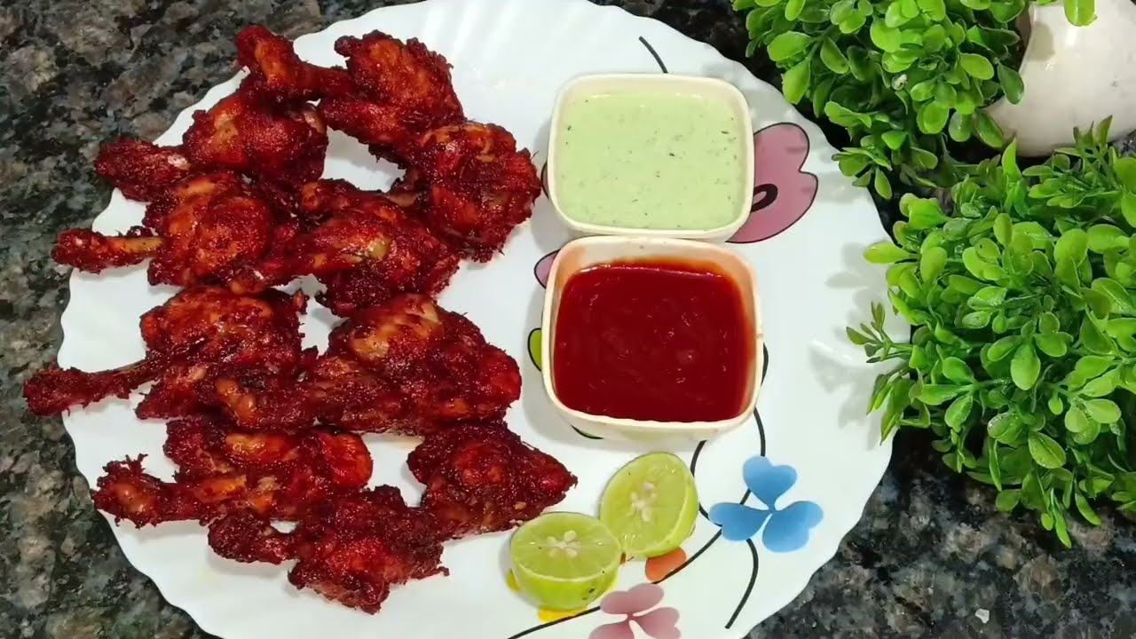 चिकन लॉलीपॉप रेसिपी chicken crispy lollipop recipe होटल से अच्छा घर में ही चिकन फ्राई बनाएं।🍗😋