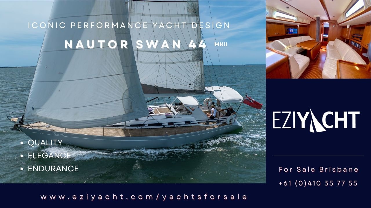 NAUTOR SWAN 44-MKII - BY by German Frers. Vistali represents the very best of classic Swan pedigree.