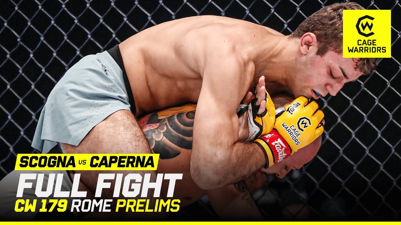 PERFECT FIRST ROUND SUB 🥋| Damiano Scogna VS. Emanuel Caperna | FULL FIGHT | CW 179 Rome