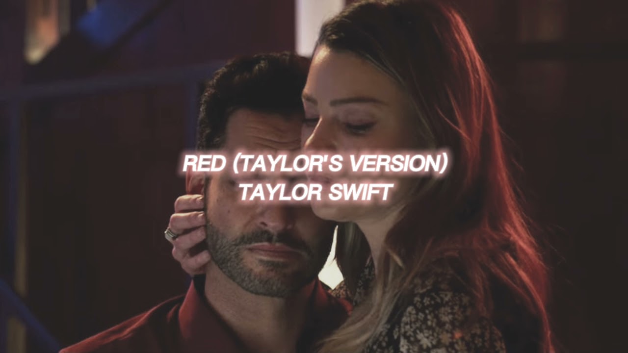 red (taylor's version) [taylor swift] &mdash; edit audio