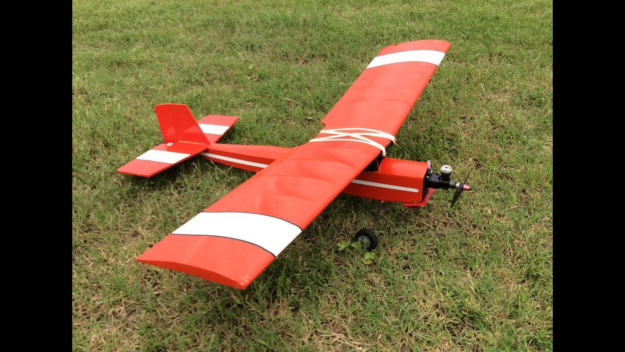 Flying George Smith's Q-Tee w/ Cox .049 Black Widow
