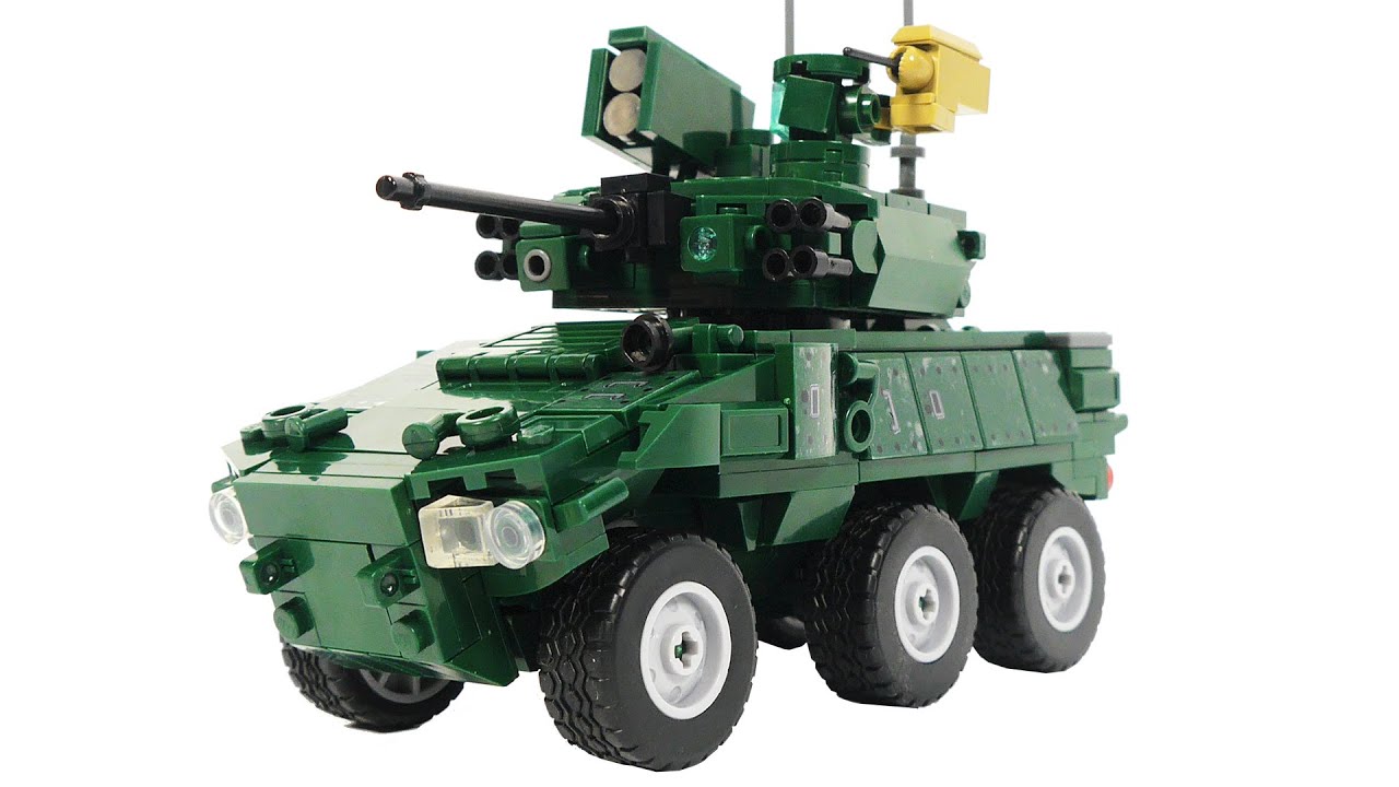 Sluban models M38-B0753 Jaguar EBRC Reconnaissance Combat Armored Vehicle
