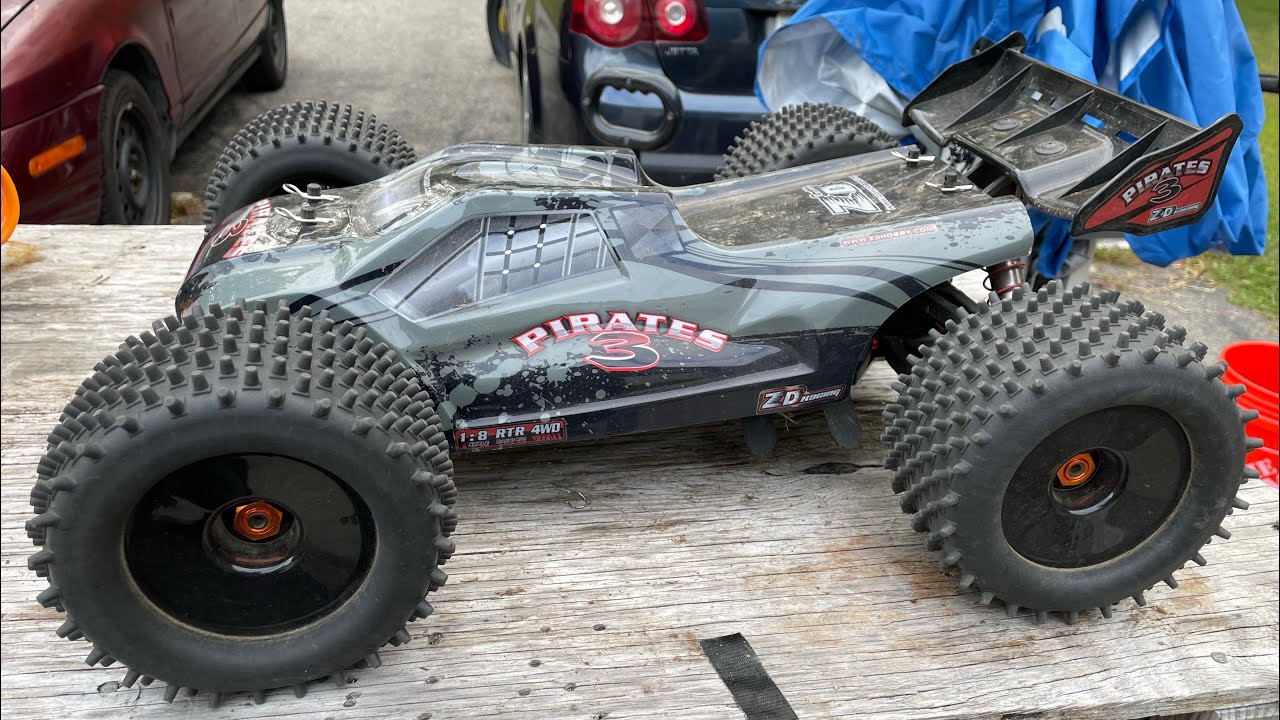 ZD Racing Pirates 3 1/8 Racing Truck With ZD Racing 4x4 9-7-2024