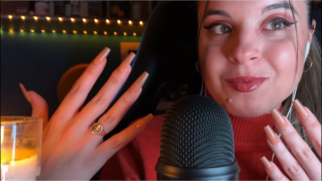 ASMR TOP 60 Triggers en 60 minutos con uñas XL~ especial 60k