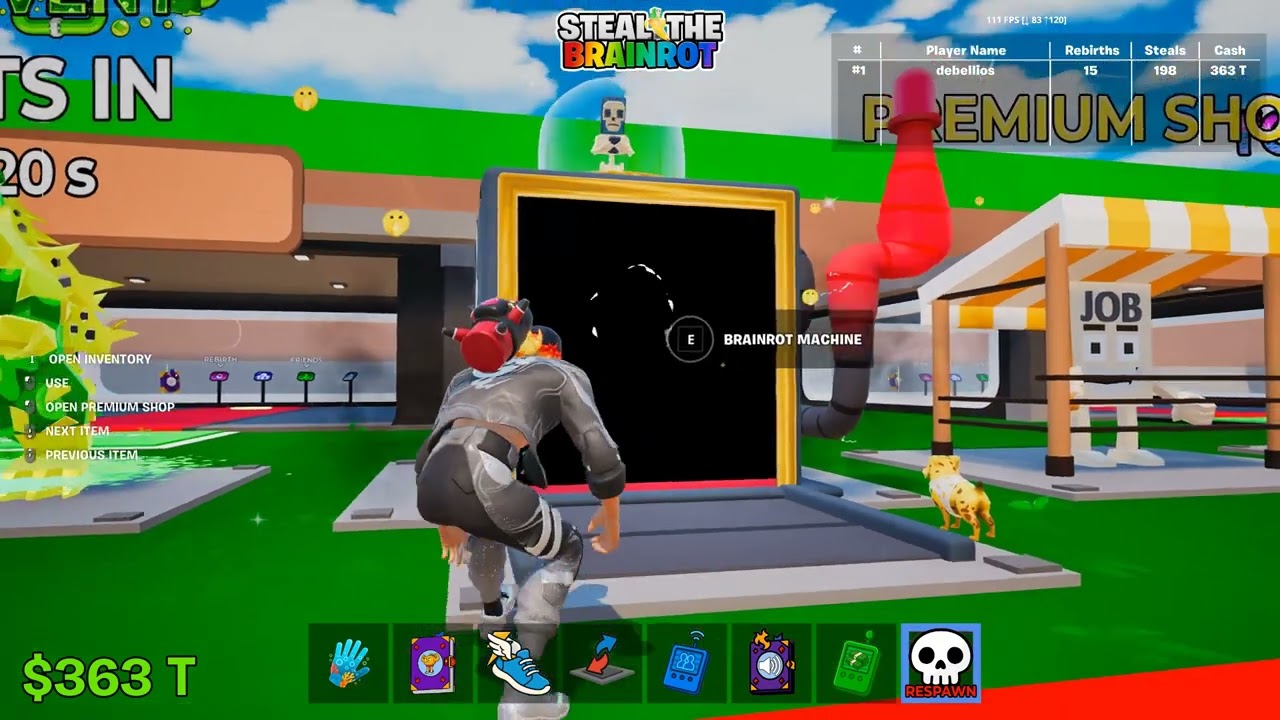 Fortnite - Steal the Brainrot - Brainrot Machine Chimpanzini Kingini