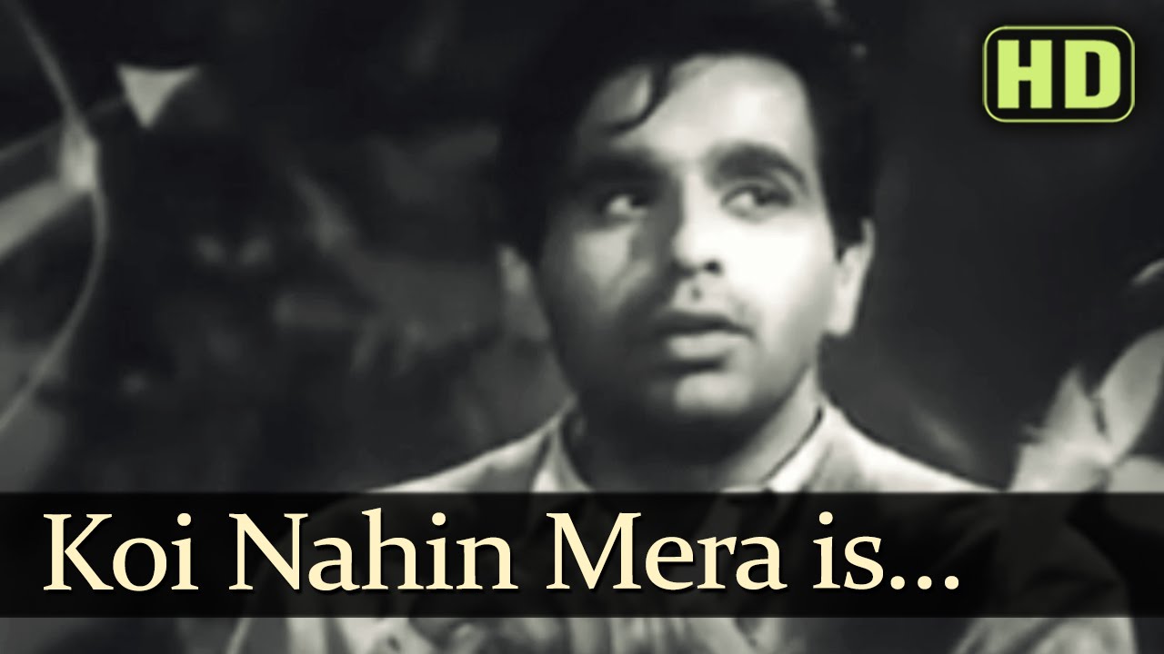 Koi Nahin Mera is Duniya Mein - Daag Songs - Dilip Kumar - Nimmi - Shankar Jaikishan Hits