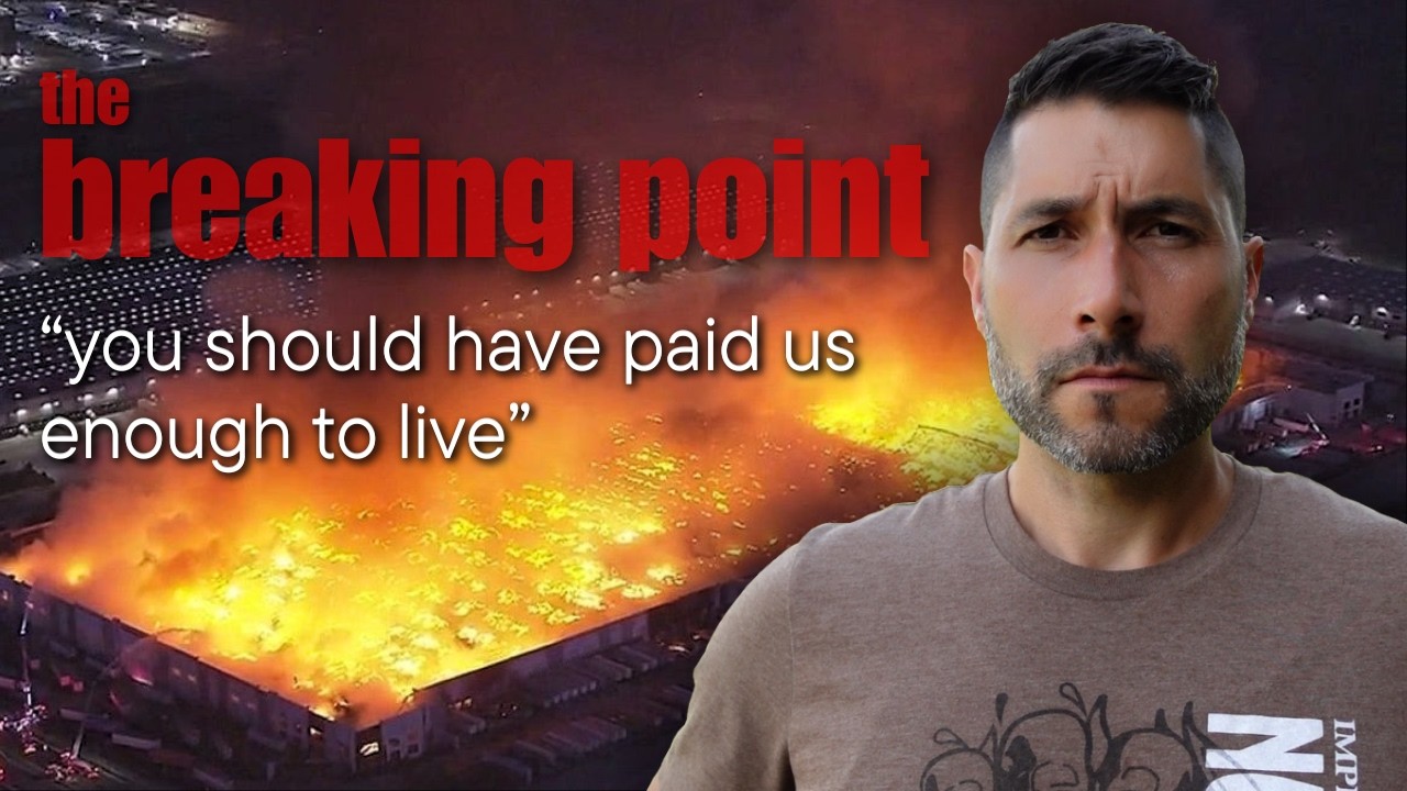 Man snaps over cost of living, films himself burning down huge warehouse&hellip;