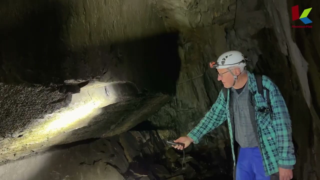 Wilfried Radloff vom Verein Kauber Schiefer e.V. über die Abbaumethoden im Schieferbergbau (2023)