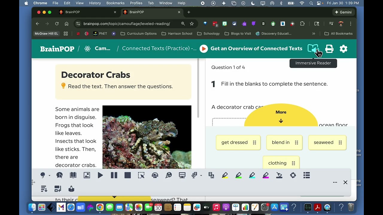 BrainPOP Connected Texts/IAR