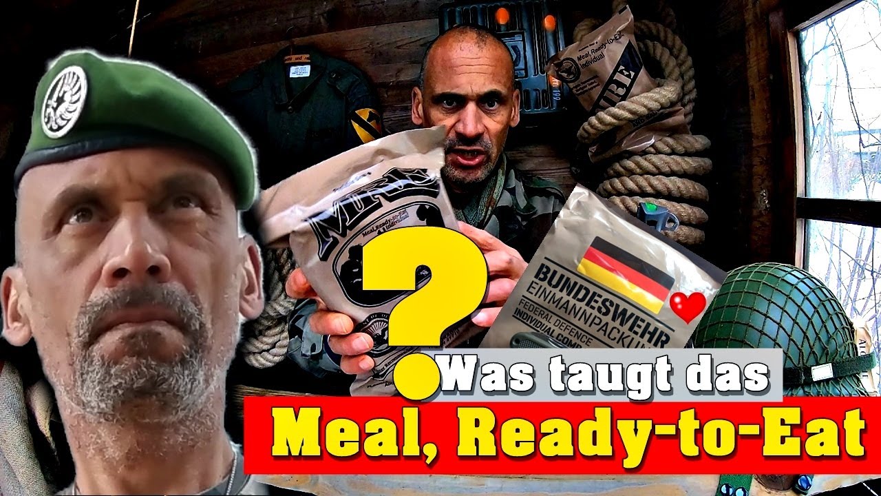 OHNE MAMPF KEIN KAMPF: Meal Ready To Eat - Was taugt das Zeug?