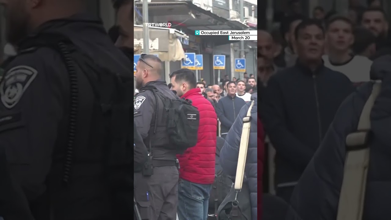 Israeli forces fire stun grenades at worshippers near Al Aqsa Mosque