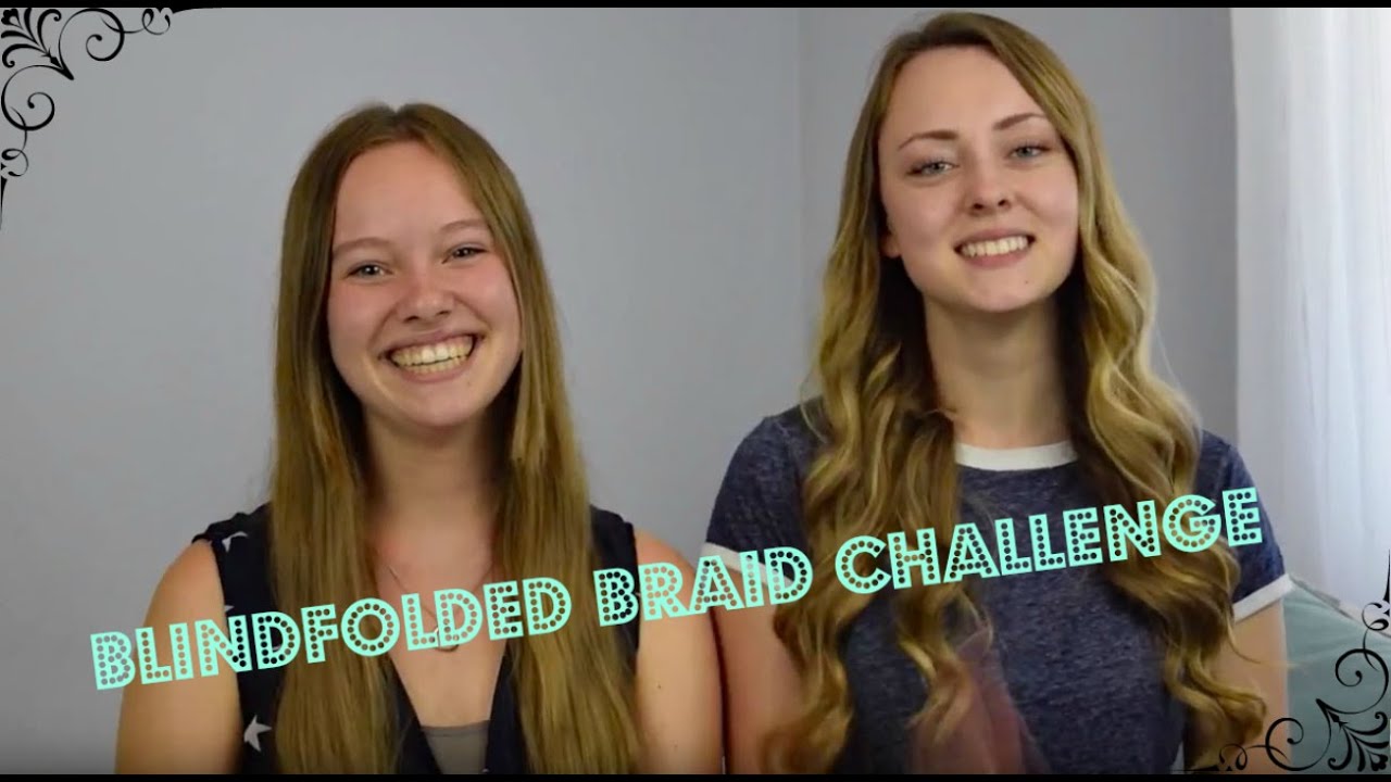 Blindfolded Braid Challenge with BraidsbyJordan! | Yiyayellow Hairstyles