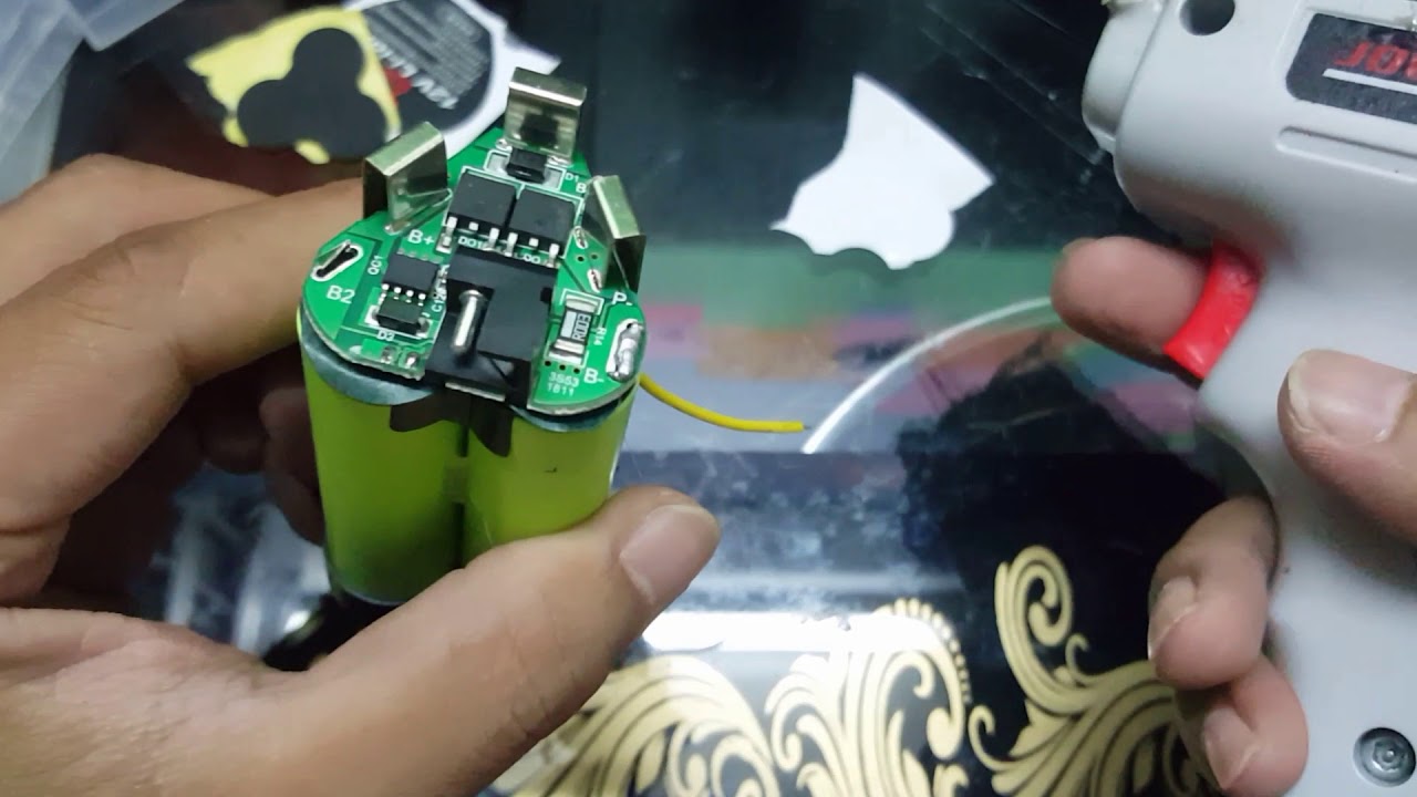 Hướng dẫn đóng pin 12V - 2800mah cho máy khoan trung quốc