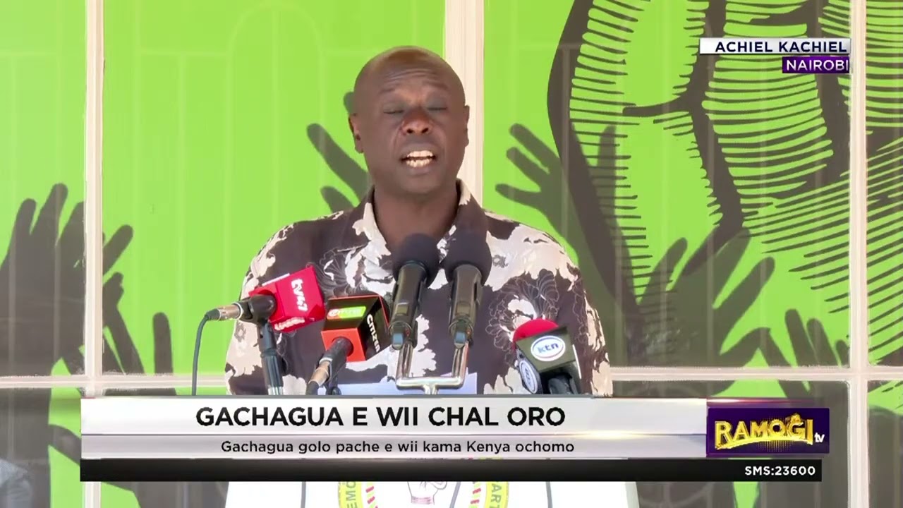 Rigathi Gachagua twak ewi chal oro | #RamogiTV