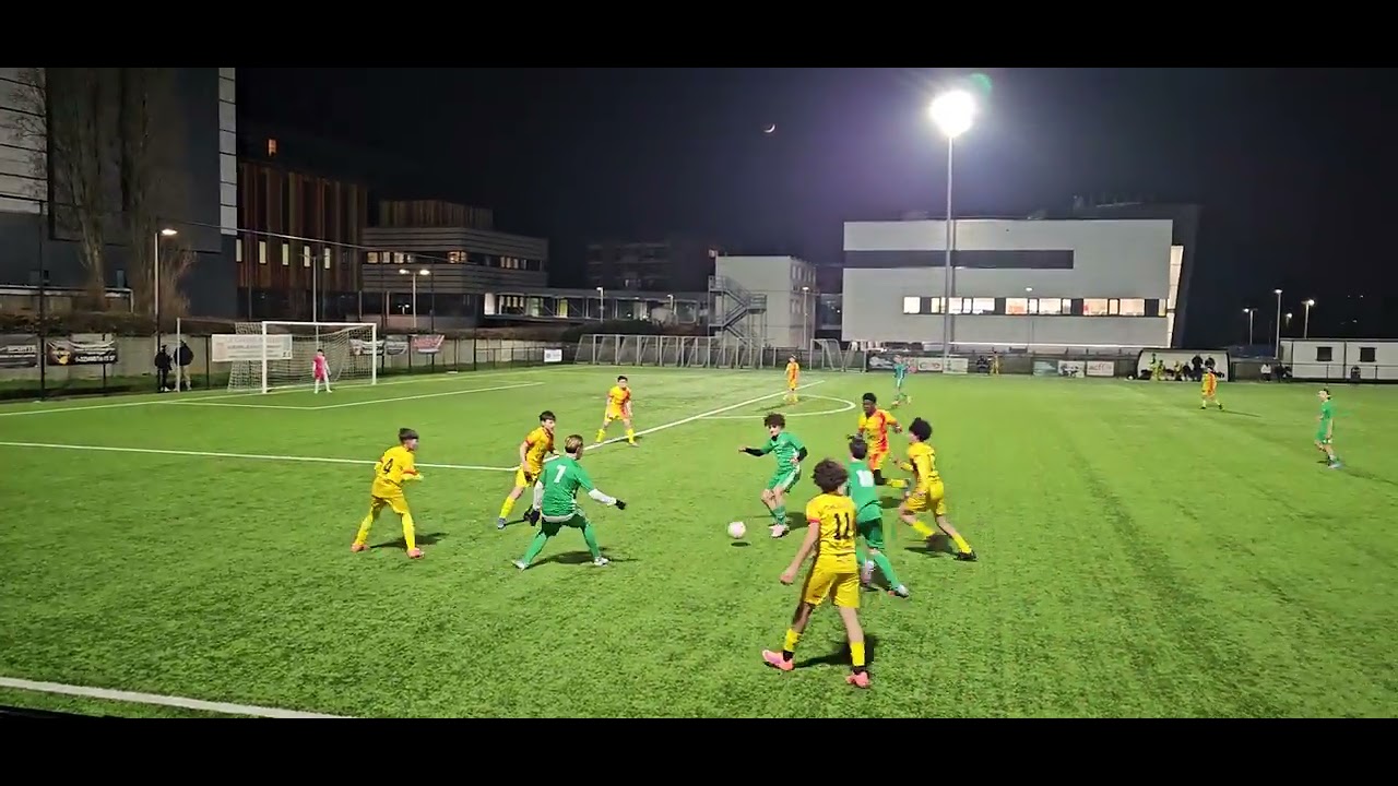 FC GOSSELIES U14 VS ACFFU14 1ERE MITEMP.     1 -3
