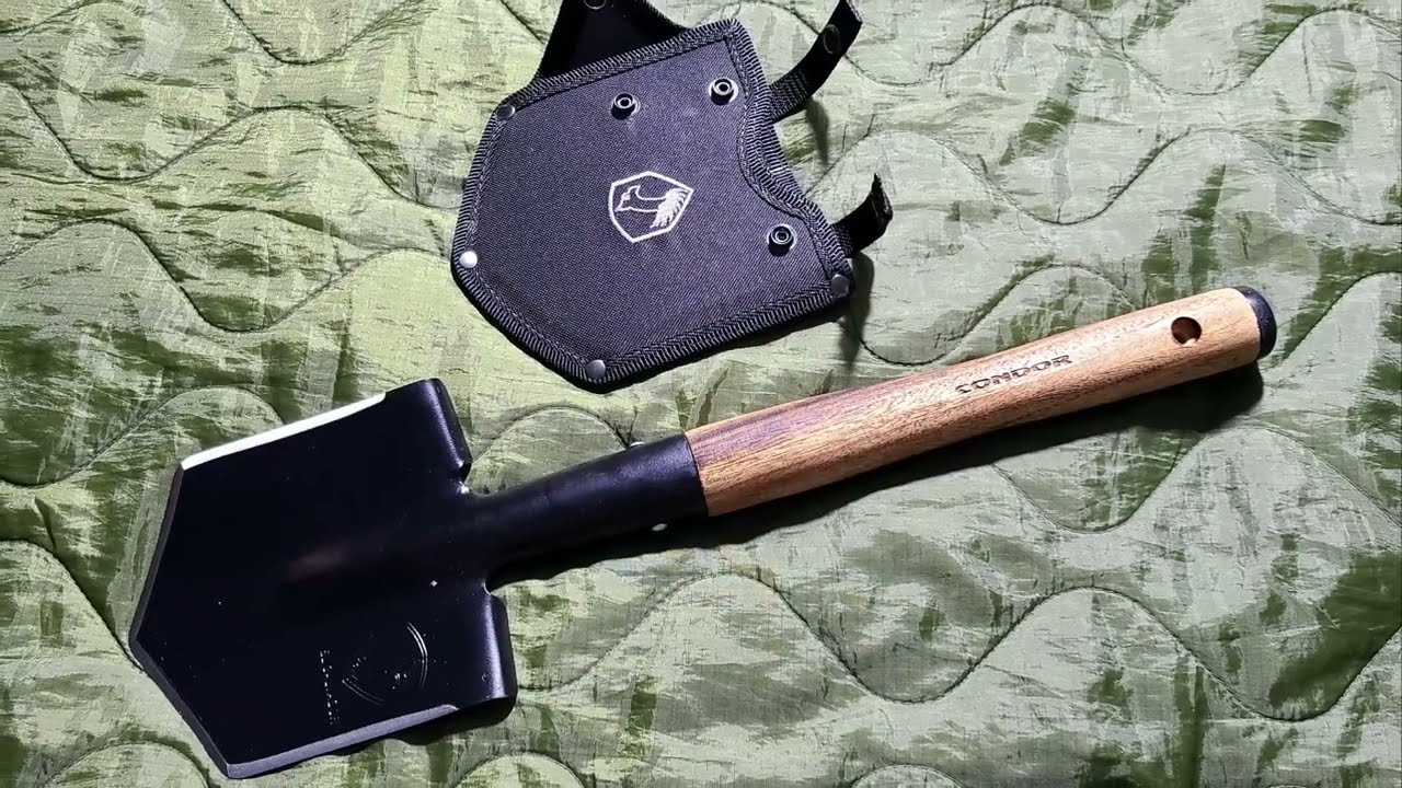 Condor wilderness survival shovel unboxing