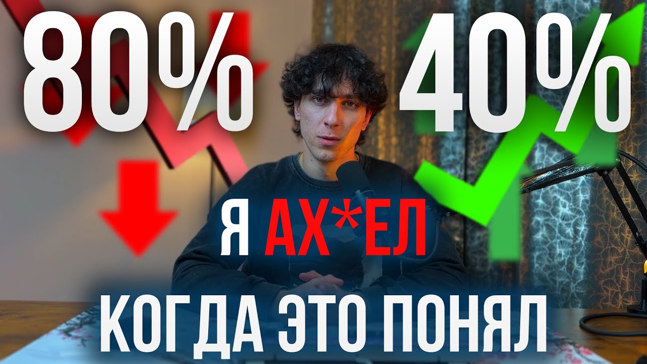 Высокий Винрейт УНИЧТОЖАЕТ Твой ДЕПОЗИТ в Трейдинге (и вот почему)