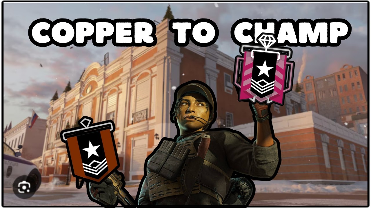 🔴 RANKED Rainbow 6 siege X Copper to CHAMP ( Ep 5 PC Edition )