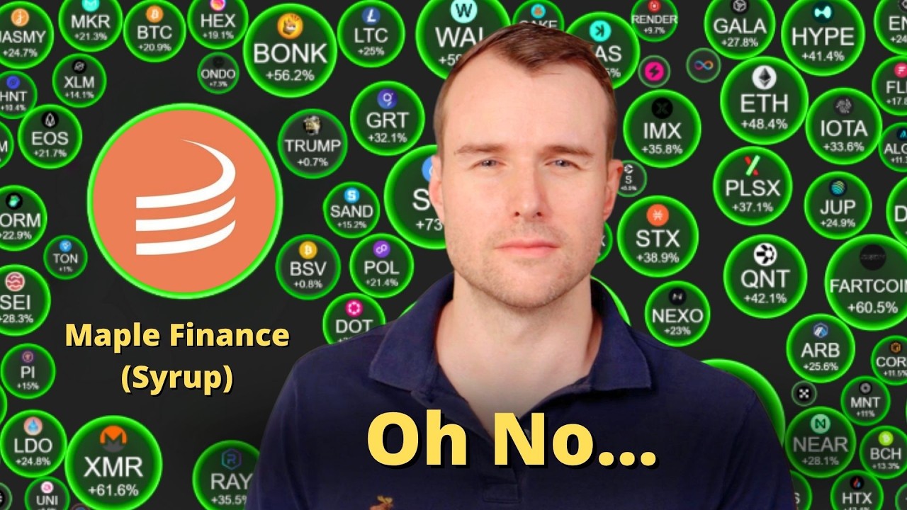 MANIPULATION In Maple Finance ? ⚠ Syrup Crypto Token Analysis