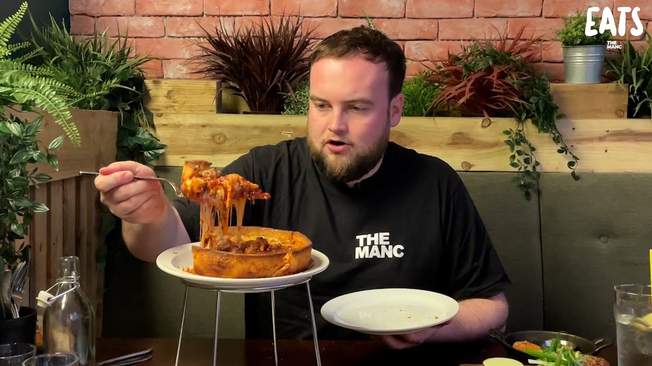 GIANT GARLIC BREAD BURRITOS AND CHICAGO DEEP DISH PIZZA