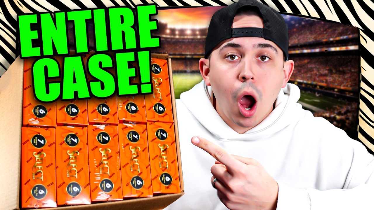 I Ripped An ENTIRE $2,000 CASE Of Select Hobby Mega Boxes! 🔥