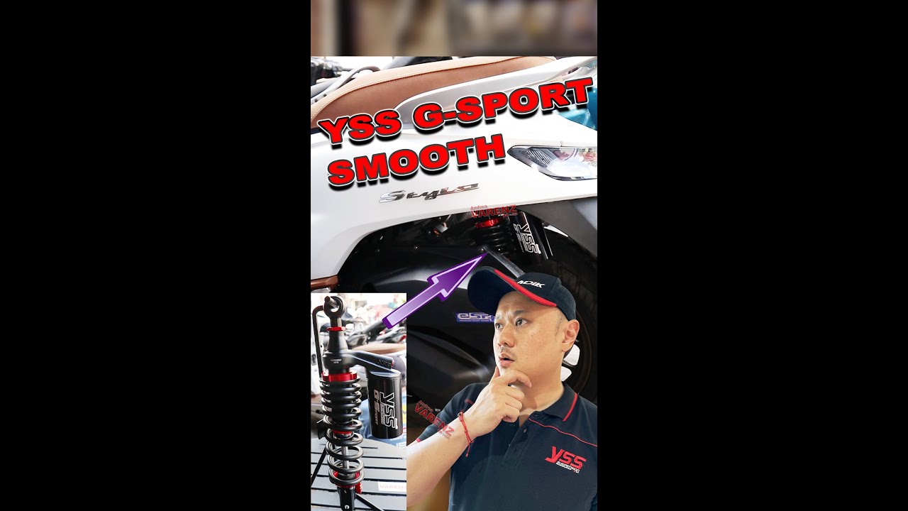 YSS G Sport pasang di Stylo 160⁉