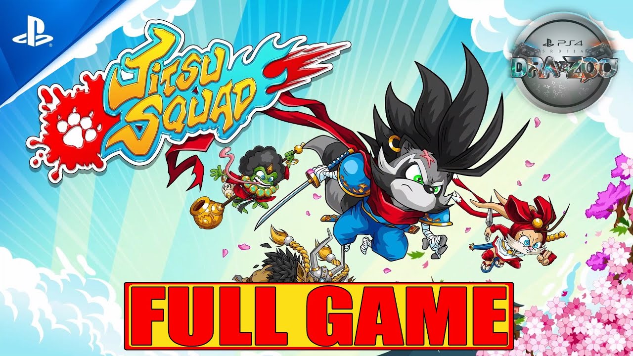 Jitsu Squad FULL GAME Walkthrough Gameplay PS4 Pro (No Commentary)
