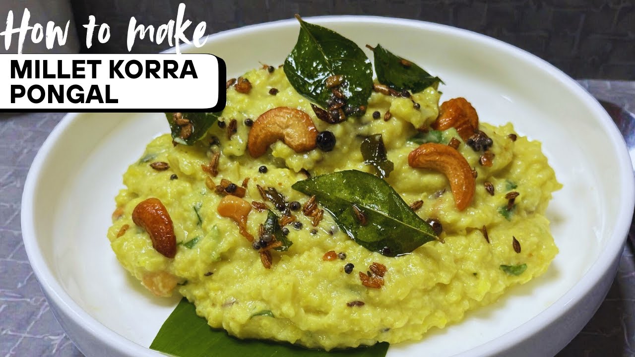 Millet Recipes | बिना चावल की हेल्दी रेसिपी | Millet Pongal Curd Rice | Diabetic Friendly