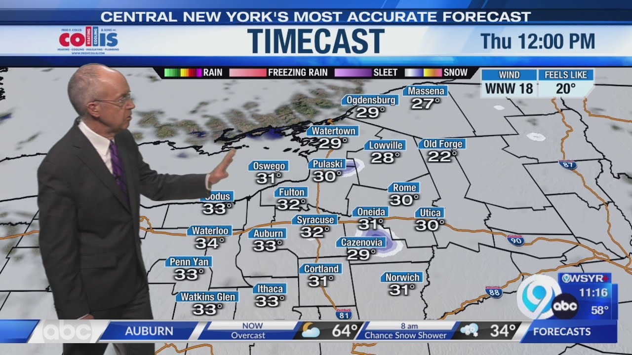 Storm Team Forecast: 11 pm Wednesday March 11th