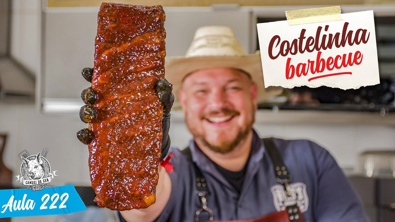 Costelinha do Outback - Baby Back Ribs (receita melhorada) / Cansei de Ser Chef - Aula 222