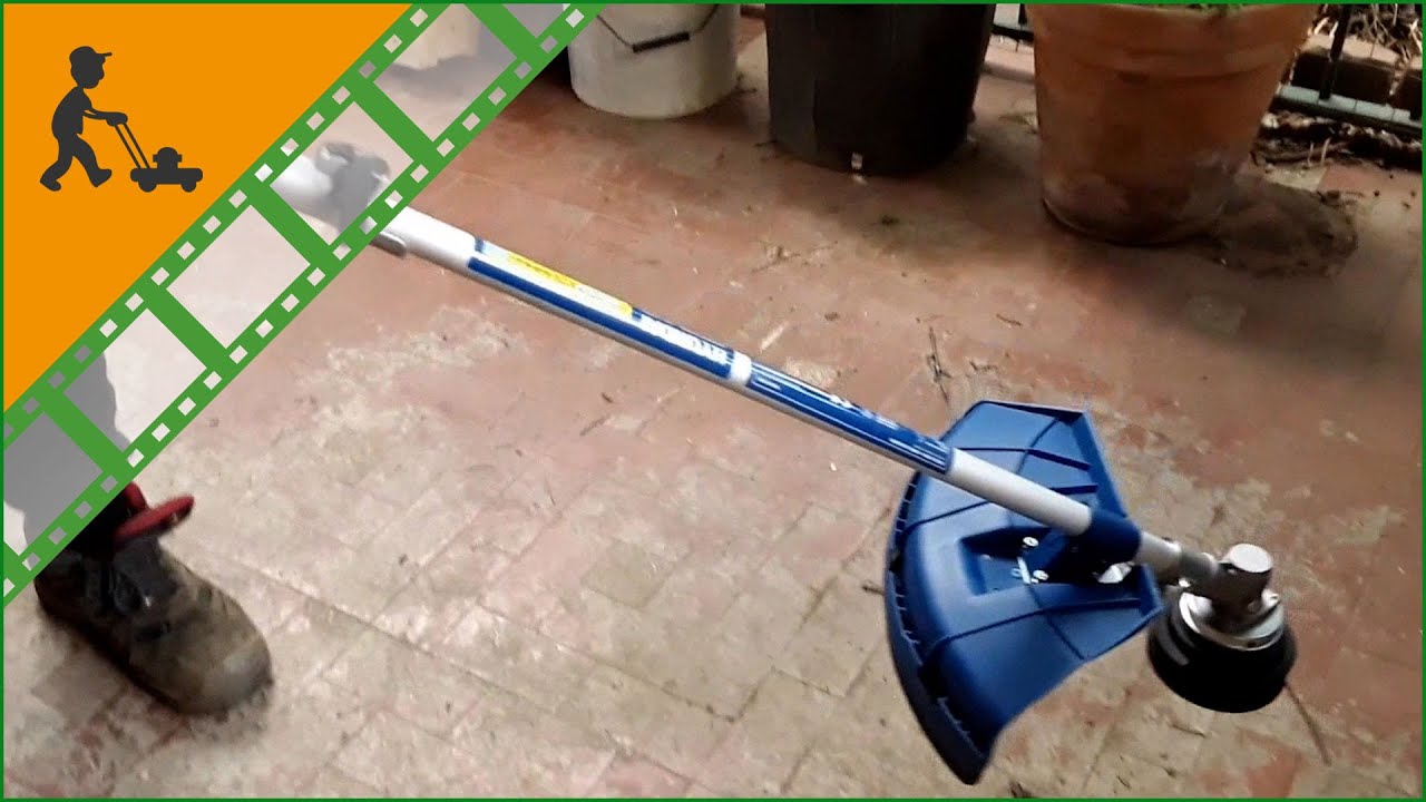Decespugliatore a zaino Hyundai TT-BG520-2: montaggio del prodotto