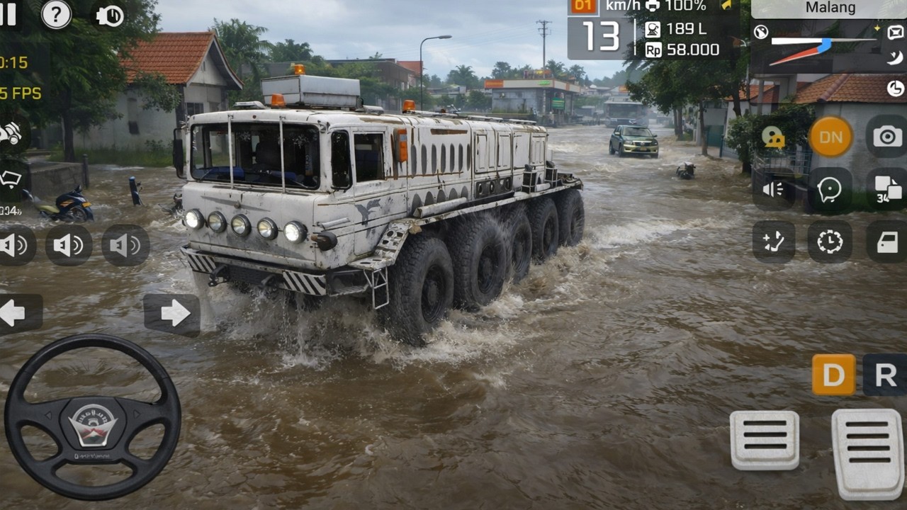 Monster Truck Simulator Indonesia Gameplay – Extreme Offroad Driving Adventure | DriveSync Gaming