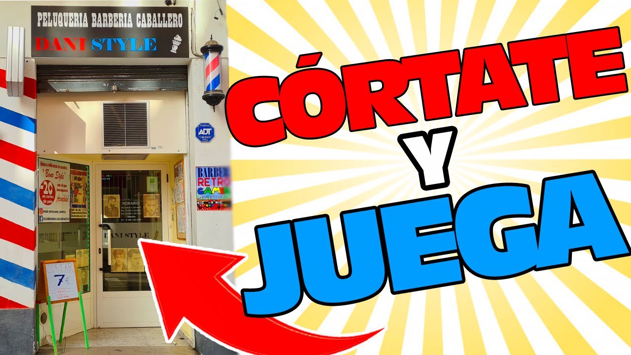 😱DESCUBRE la ÚNICA Barbería RETROGAMER del MUNDO en 4K🎮 Barber Retro Gamer Dani Style ✂