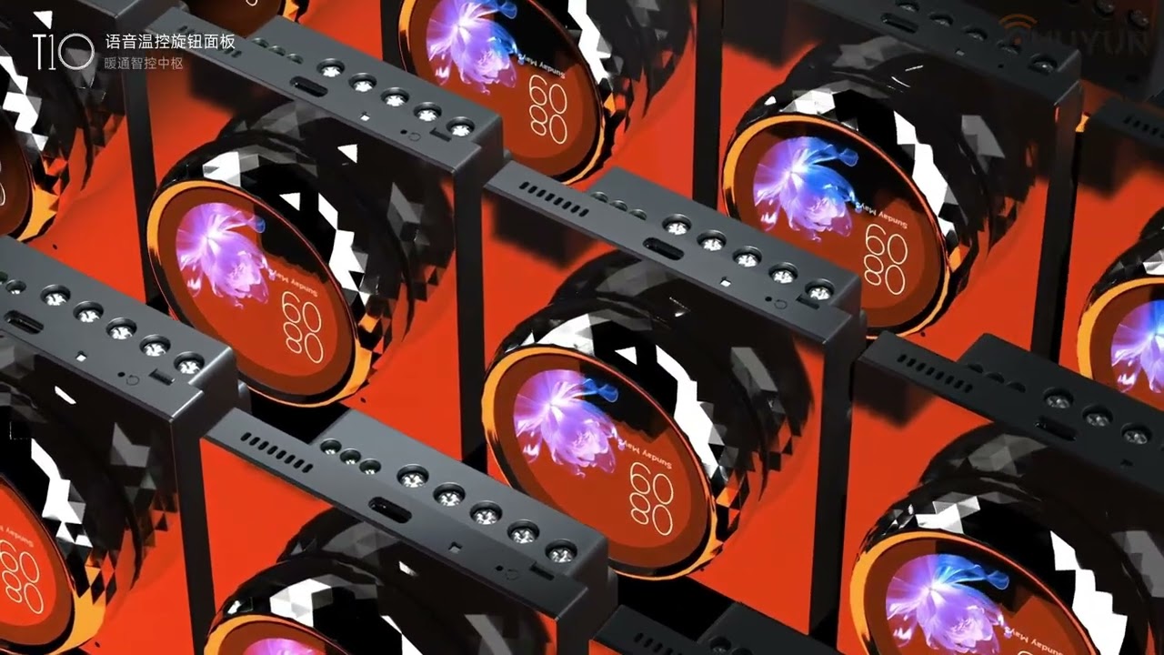 T10 1.8 inch Temperature Control Smart Home Control Panel