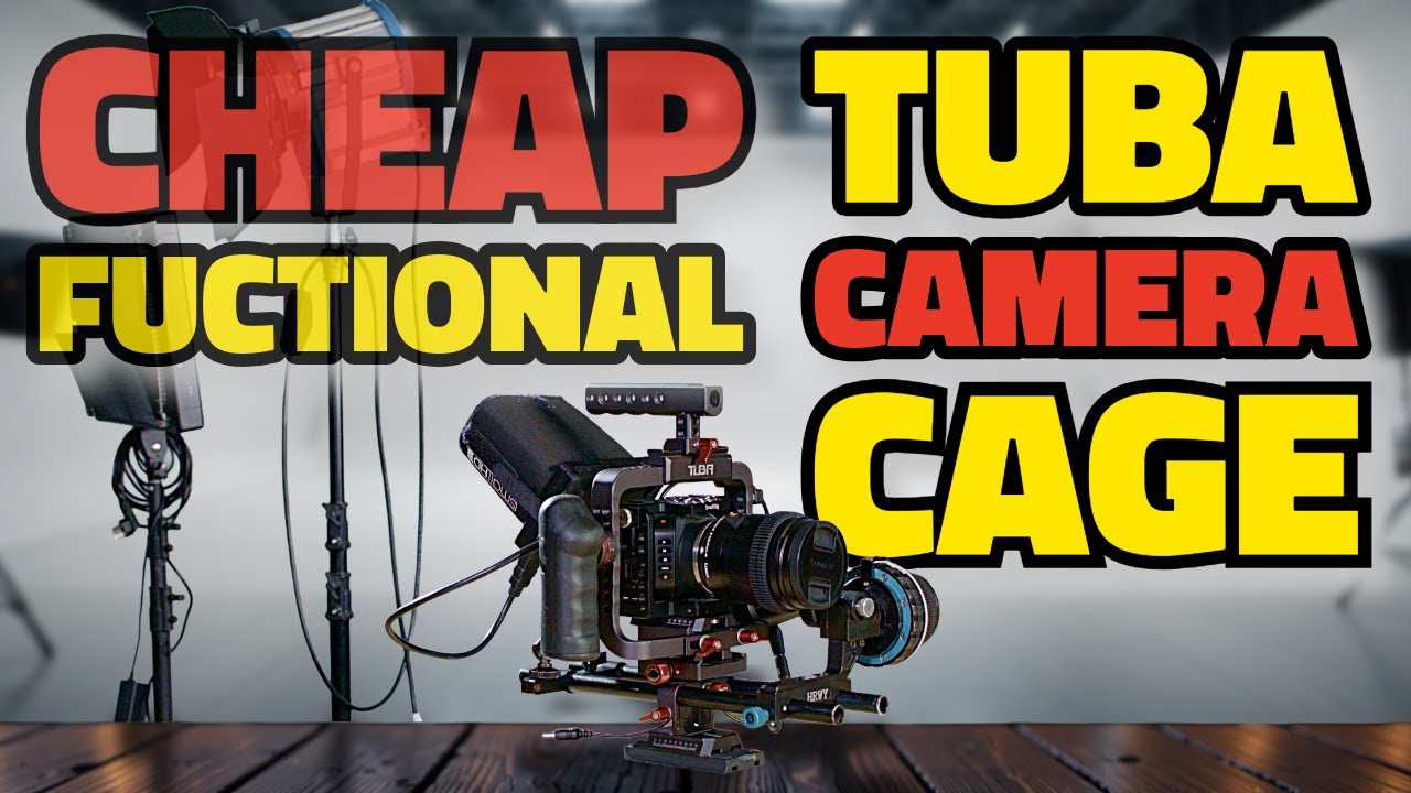 Tuba Universal Camera Cage for DSLR, Blackmagic Pocket OG, & Micro Cinema Cameras. #sony #panasonic