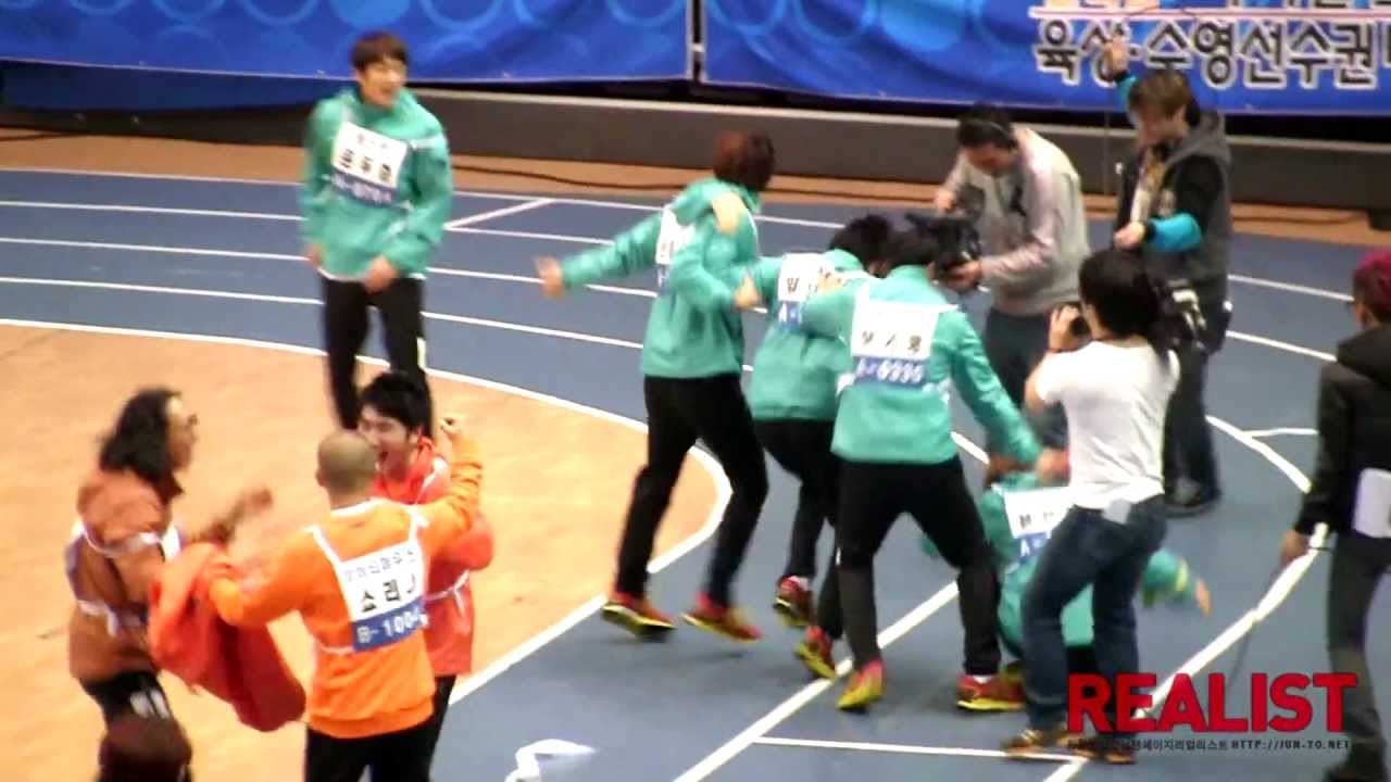 [120106 junhyung yoseup] walking race