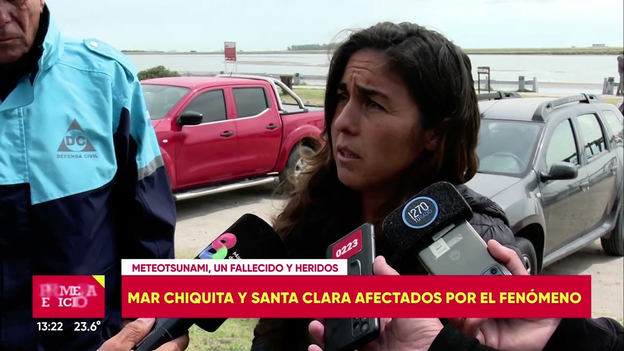 METEOTSUNAMI: MAR CHIQUITA Y SANTA CLARA AFECTADOS POR EL FENÓMENO