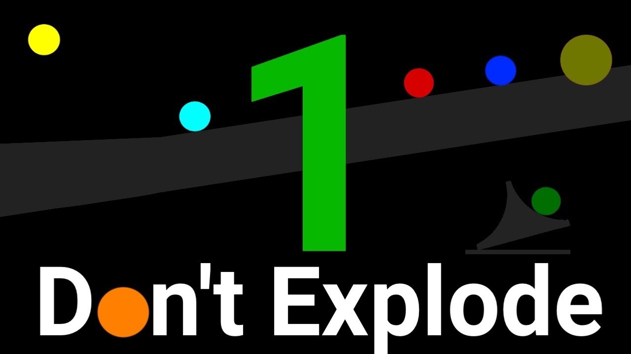 Don’t Explode Marble Race #1